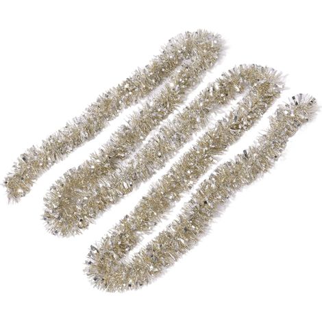 Guirlande Noel - 10 M - Blanc Champagne - Pour Sapin Mur Cheminee Fenetre - 1 Piece (1/5)
