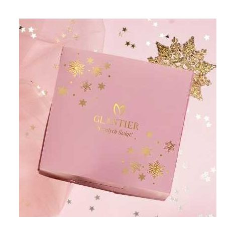 Housse de boîte de Noël Glantier rose