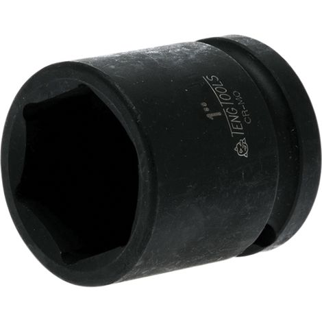 Teng Impact Socket Hexagon 6 Point 1/2In Drive 1In