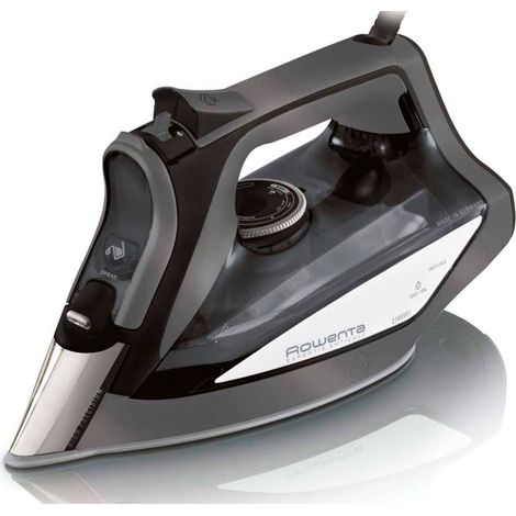 Rowenta DW7025 Plancha a vapor Suela Microsteam 400 HD Láser 2700 W Negro, Gris