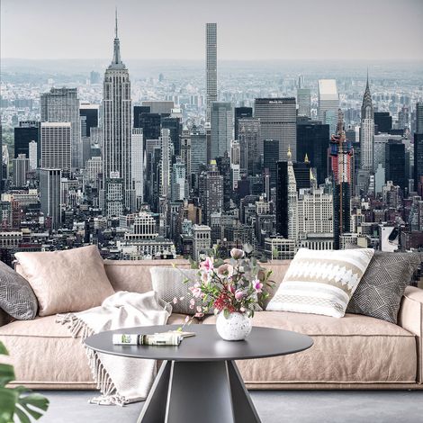 Papier peint panoramique - Panorama New York - 130 cm x 86 cm (1/4)