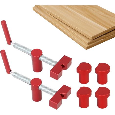 Petit étau de table, étau pour banc de travail du bois Étau de serrage pour le travail du bois en d'aluminium, Outils de charpentier compacts, outils de métal, outils de (1/5)
