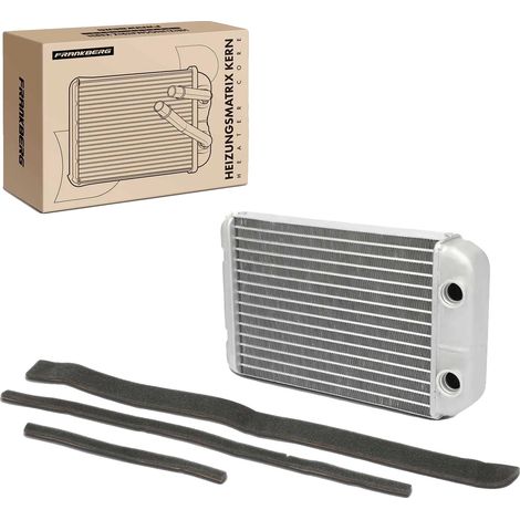 Intercambiador de calor, construcción de aluminio, longitud 210 mm, ancho 157 mm, profundidad 32 mm, compatible con FIAT Stilo y Bravo II. (1/5)