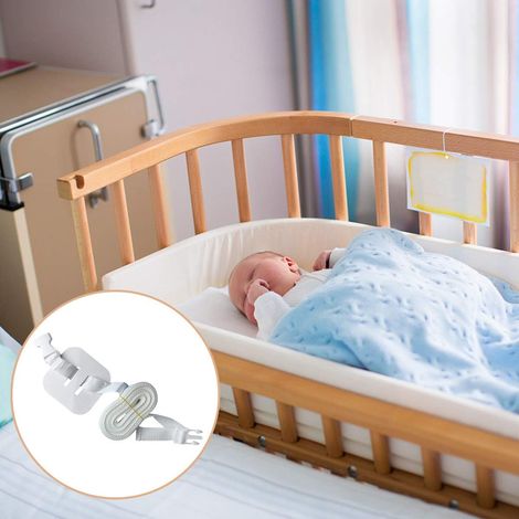 Sangle pour lit bébé, 7 m, fixation pour lits d'appoint, pour lits à sommier tapissier (1/5)
