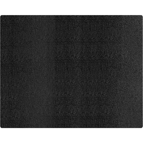 FENOPLASTICABeijiyi – Tapis ignifuge 100x120 cm – Protecteur de sol pour poêle, cheminée, barbecue – Imperméable et antidérapant – Élimine les risques de brûlures