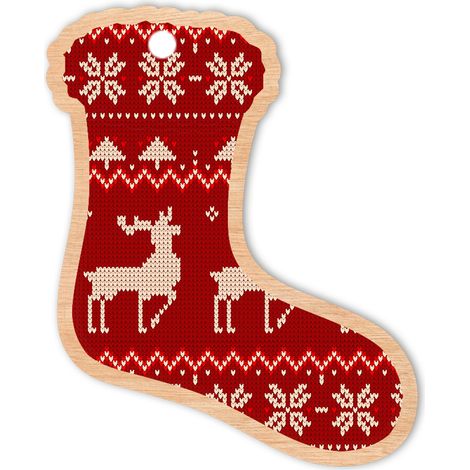 WEIHNACHTSBAUMSCHMUCK HOLZ D40 Socke (1/2)