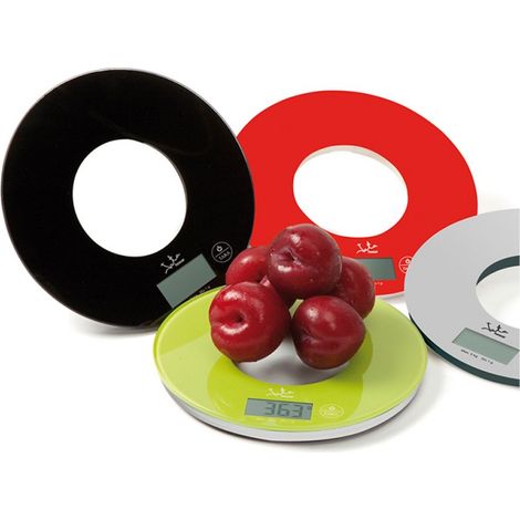 Báscula de Cocina electrónica Max 5Kg JATA 722P Verde, Transparen (1/5)