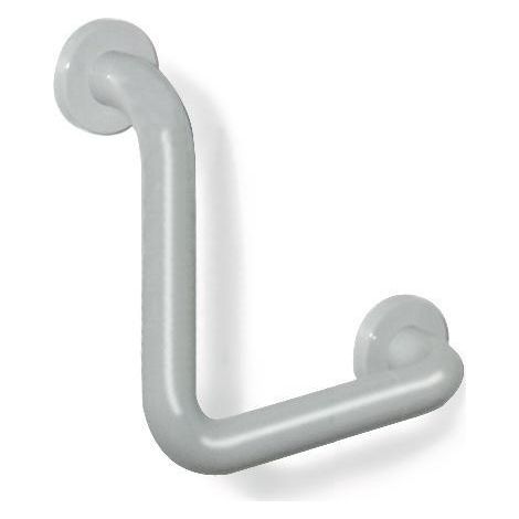 Poignée coudée de soutien SERIE 801 255mmhorizontale + verticale vert pomme