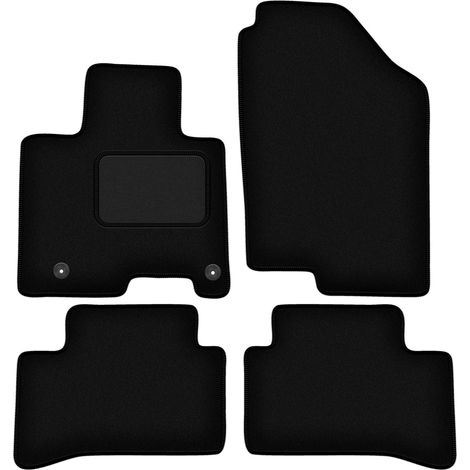 Tapis de sol en velours noir pour : Kia Sportage V SUV (2021-) (1/5)