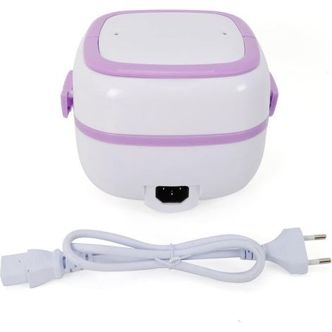 Mini cuociriso elettrico da 1 litro, cuociriso multifunzionale, portapranzo portatile, facile da trasportare e utilizzare all'aperto. Cuoce, cuoce a vapore e mantiene caldo. (1/5)