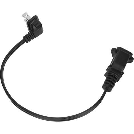 Rallonge électrique renforcée NEMA 1-15P vers 1-15R, 13 A, 125 V, 0,32 m, prise américaine, 125 V (1/5)