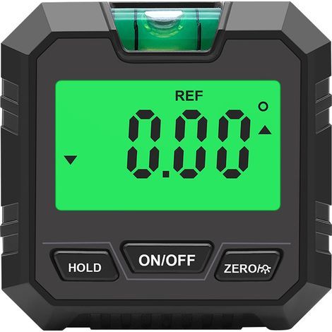 Inclinometer, electronic digital level, digital angle gauge - blackHigh quality enhances quality of life. (1/5)