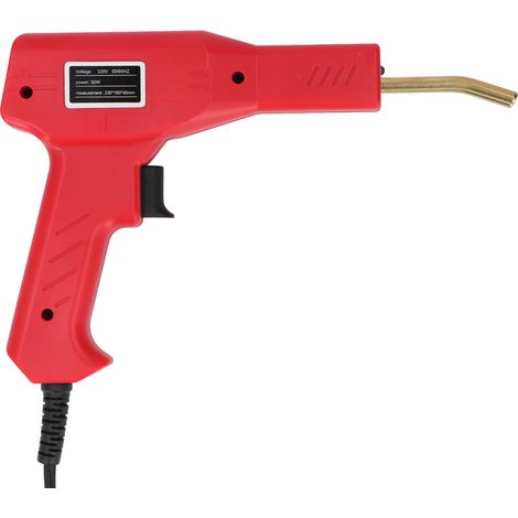 Kit de réparation plastique 50W, machine à souder portative pour pare-chocs auto, outil de thermosoudage à main, norme européenne 220V