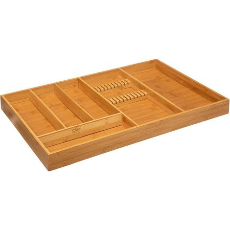 Vassoio portaposate tidy smart bamboo a 3 scomparti  - 5five (1/4)
