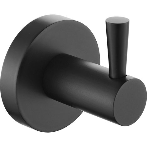 Bristan RD HOOK BLK Round Hook Brass Black