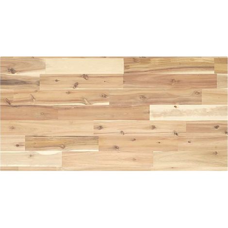 Maison Exclusive - Schweberegal 80x40x2 cm Massivholz Akazie Unbe