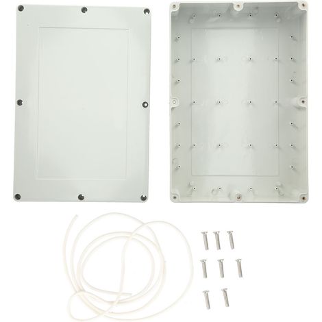 Boîtier de jonction étanche ABS 380x260x120mm pour projets électroniques DIY - Coffret de câblage électrique (1/5)
