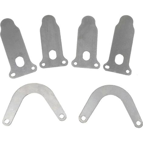 Lot de 6 plaques de soupapes en forme de U pour compresseur d'air, accessoires pour compresseur, plaques de soupapes en fonte (1/3)