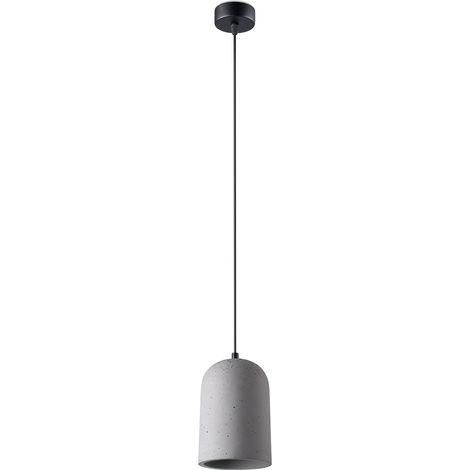 Suspension NIMIS béton gris Ø14,5 1xE27 15W Sollux (1/5)