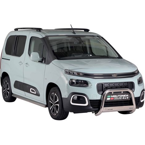 Pare-buffle Avant pour Citroen Berlingo 2018-2026 63 mm en Acier Gris (1/5)