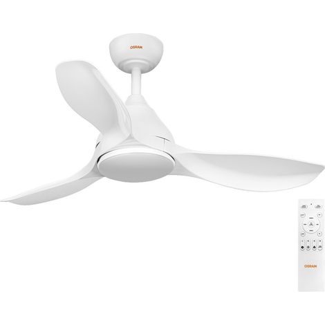 OSRAM Ceiling Fan Bise 1065mm 48W CCT RGB Ventilateur de plafond 48 W (Ø) 1065 mm avec éclairage, av (1/5)