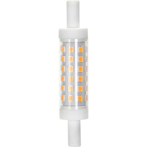 Lampadina Led R7S Lineare 78mm 5W SMD Bianco caldo 3000K Aigostar (1/6)