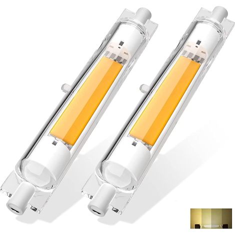 ampoules LED R7s 118 mm 30 W dimmables, blanc chaud 3000 K, sans scintillement (1/5)