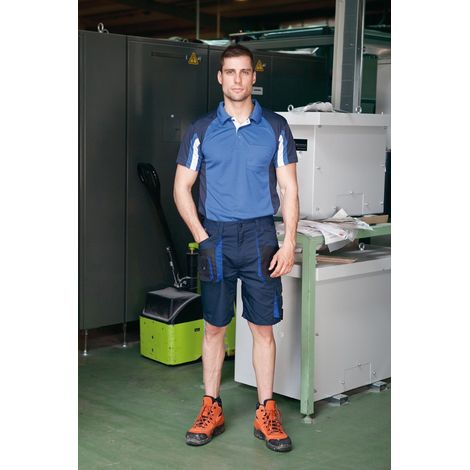 Bermuda Laboral Top Range Azul Marino/Negro Modelo 982 Talla M JUBA (1/4)