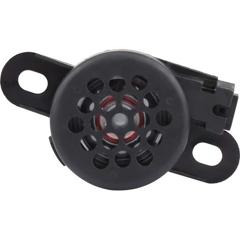 Buzzer d'avertissement de Voiture, Radar de Recul PDC Aide au Stationnement 8E0919279, Buzzer d'avertissement, Capteur d'avertissement de Stationnement, Alarme Sonore pour MK5 MK6 (Noir) (1/5)