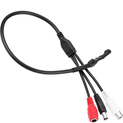 Hochempfindliches Mikrofon für Überwachungskameras, Mini-Audiosensor für DVR-Recorder
