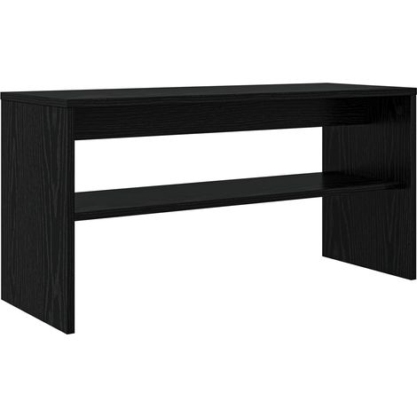 Meuble TV Chêne noir 80 x 30 x 40 cm Bois d'ingénierie