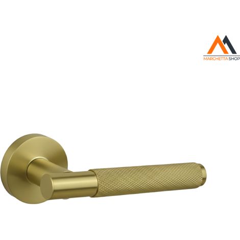 MANIGLIA ALU STORM C/RB T 50 F/CH. OTTONE SATINATO
