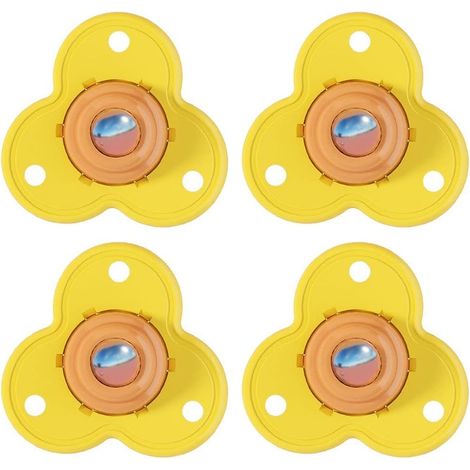 4 Roulettes Auto-adhésives 360° pour Boîtes Rangement (1/5)