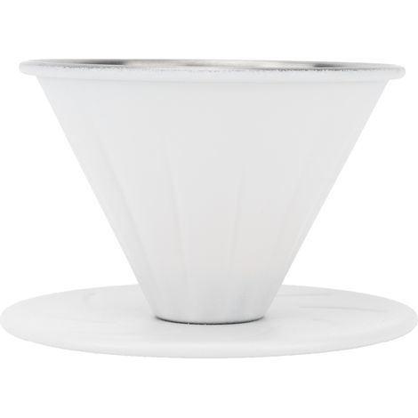 Filtre à café manuel, entonnoir verseuse, porte-filtre pour machine à café, accessoire de cuisine pour maison et restaurant (1/5)