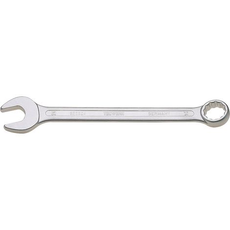 Clé à fourche annulaire SW 19mm L.278mm Forme A ext.lang CV-Stahl TECWERK (1/2)