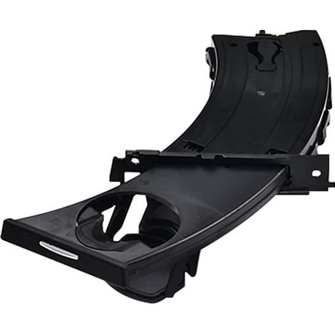 Becherhalter für die Mittelkonsole, abgewinkelter Becherhalter, kompatibel mit BMW E90 E91 E92 E93 316i 318d 320d 51459173463 51459173467 (1/5)