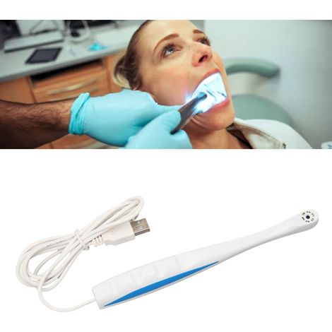 L'endoscope dentaire à usage domestique et la caméra buccale avec interface USB permettent de prendre des photos via un logiciel. (1/5)