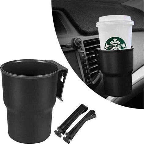 Porte-Gobelet Voiture avec Crochets en 2 Pièces,Multifonction Porte Gobelet Maintient pour Commodité et de Sécurité Porte-Gobelets pour Auto pour Les Verres et Les Boissons (1/4)
