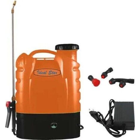 Pompa a Batteria Irroratrice Ideal Star Serbatoio da 16 Lt. con caricabatterie (1/2)