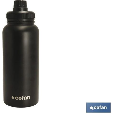 Botella Extreme Deportiva Negro 550ml