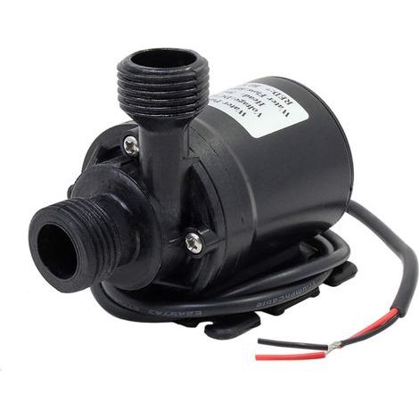 800L/H 5M pompe à eau Submersible DC 12V pompe amphibie pour étang étang Aquarium fontaine solaire piscine Circulation de l'eau (1/5)