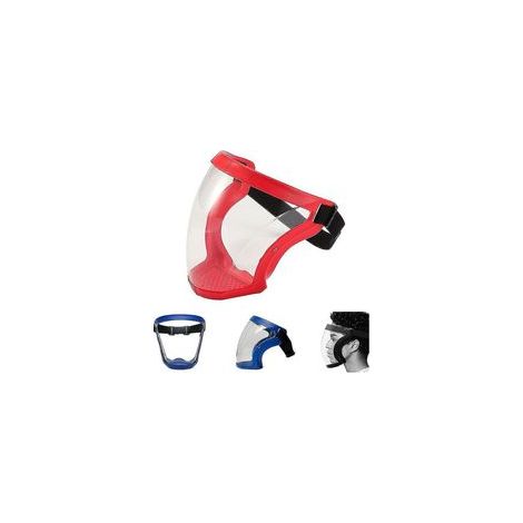 Bouclier de protection complet visière Hd masque complet transparent vaporisateur transparent résistant aux éclaboussures couverture respirante thinde (1/4)