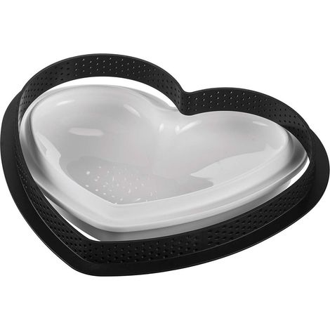 Silikomart kit tarte ring amore 20x19 - stampo per dolci anello 19x16 qualità professionale