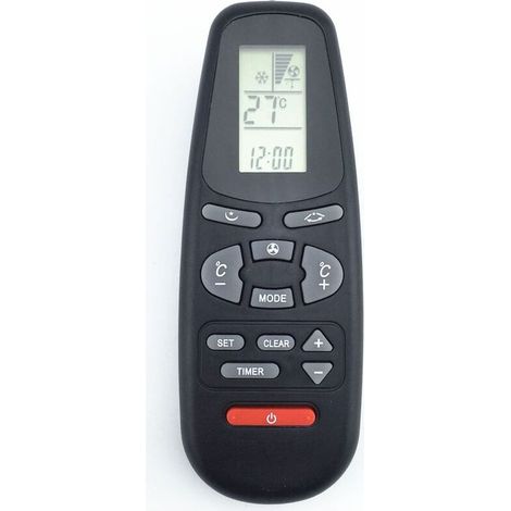 1 télécommande RC-5, infrarouge, compatible climatiseurs Electra Airwell Emailair, pour appareils électroménagers (1/3)