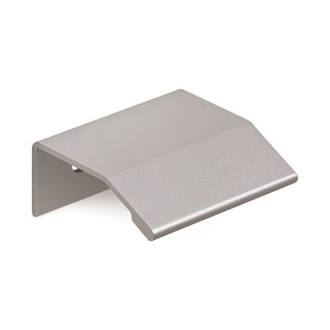 Asa de aluminio con acabado anodizado mate, dimensiones:80x18x39mm y entrepuntos:64mm -