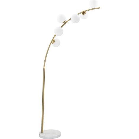 Lampadaire glamy arc 6 luci cm 130x45x220-246 (1/5)