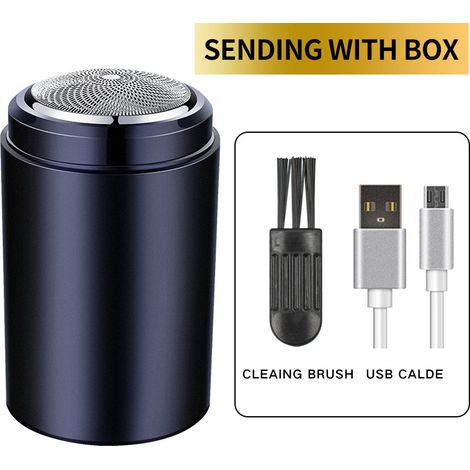 rasoir electriques hommes-Rasoir électrique pour homme — Rechargeable, lavable, à mouvement alternatif