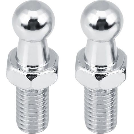 Ej.Life Rotule De Verin Voiture M8, Goujon à Bille De 8mm Joint à Rotule De Jambe De Force à Gaz 10mm Goujon à Bille Capot Strut Goujon à Bille Goujon à Bille à Gaz Rotule M8 Rotule De Verrin (1/5)