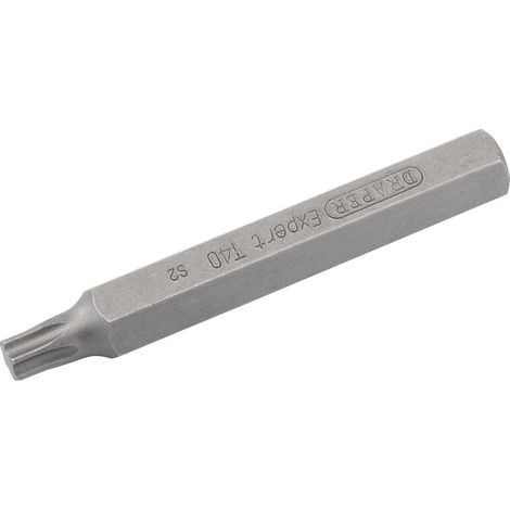 Draper TX-STAR T40 X 75mm Insert Bit (Model 33361) – 10mm Hex Drive for Mechanic's Bit Sets (1/5)