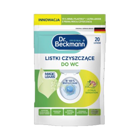 Dr. Beckmann Magic Leaves Toilet Leaves Agrumi 20 pezzi.